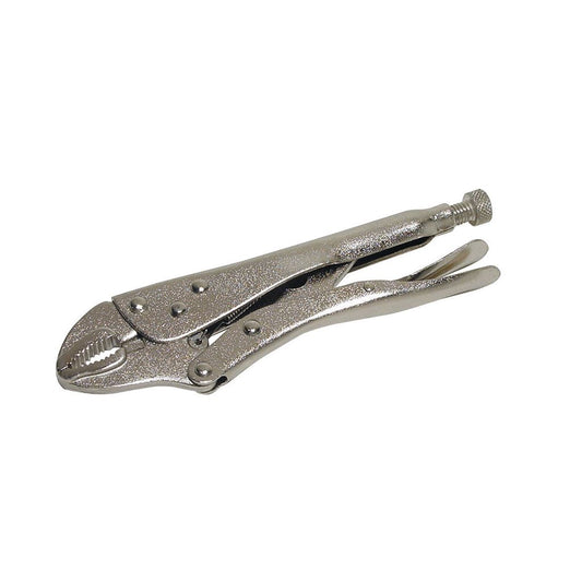 Silverline Self-Locking Pliers - 220mm Curved