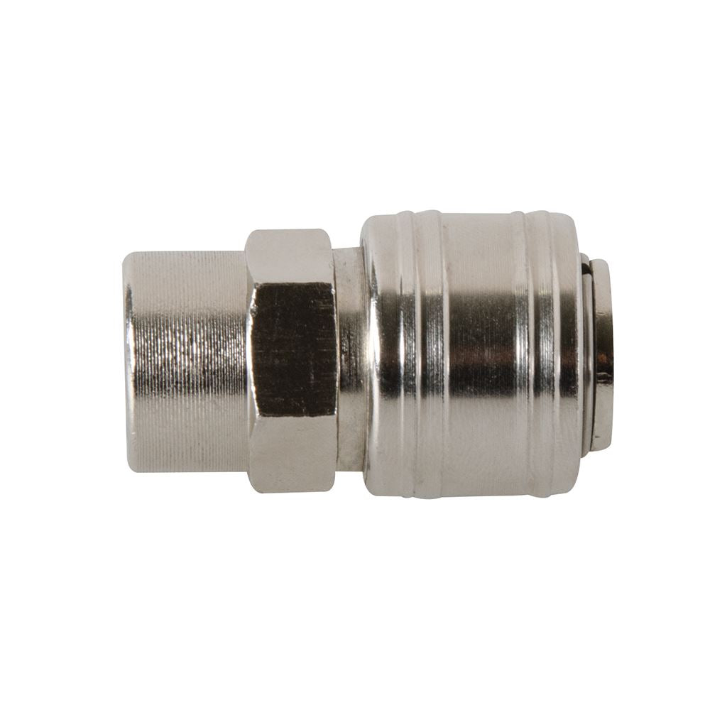 Silverline Euro Air Line Female Thread Quick Coupler - 1/4" BSP