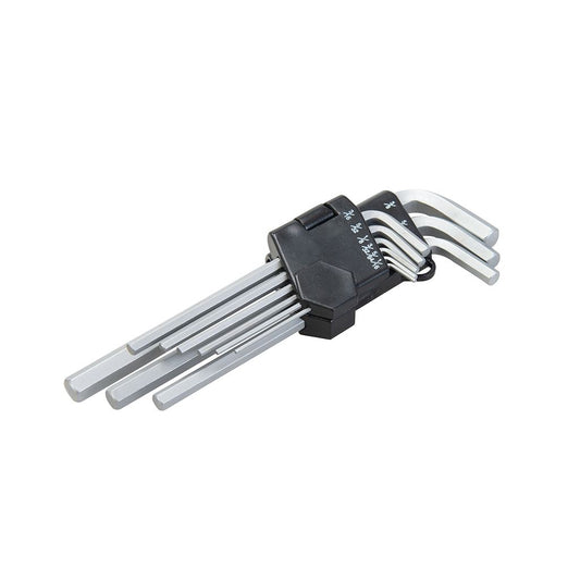 King Dick Hex Key Set AF 10pce - 1/16" - 3/8"