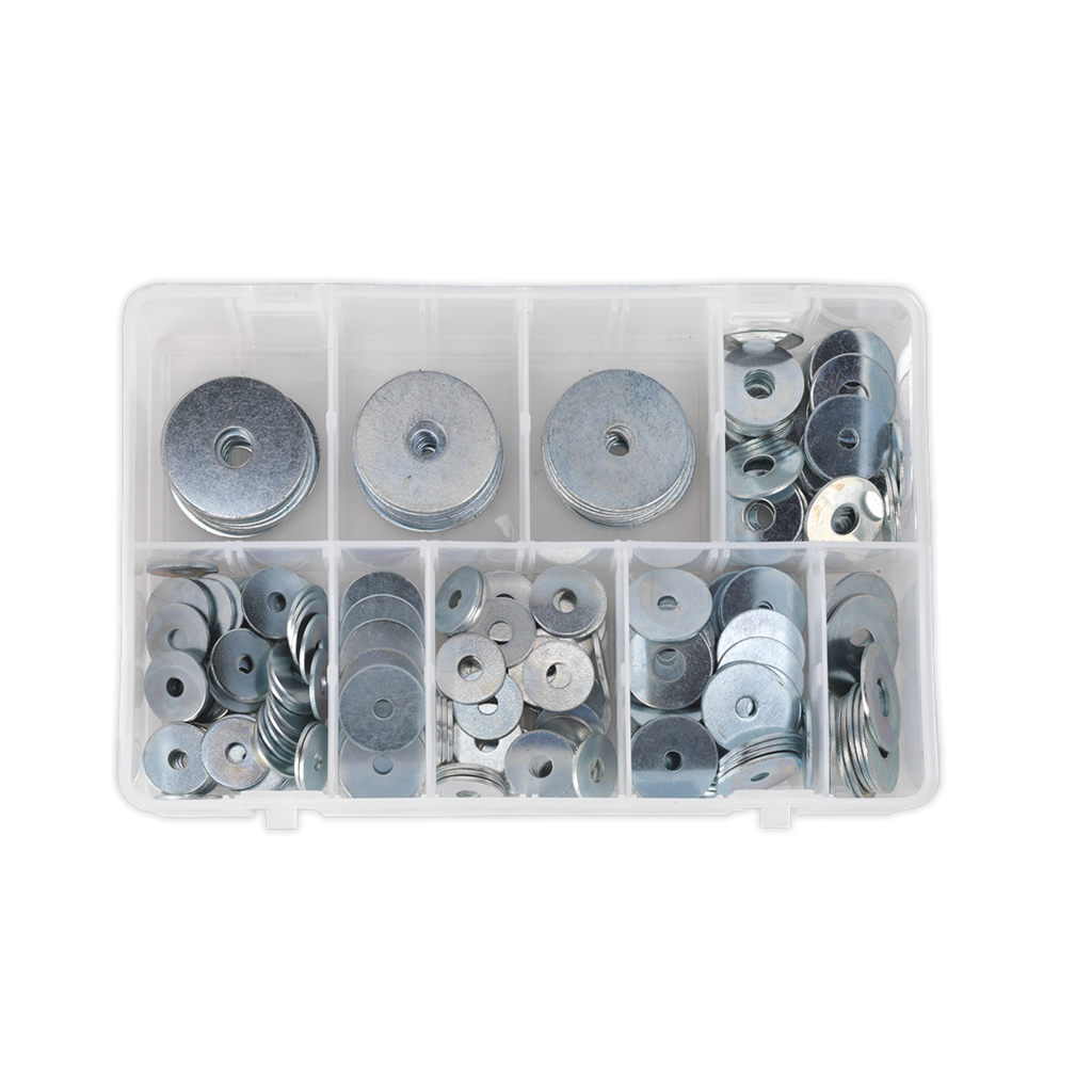 Zinc Plated Repair Washer Assortment M5-M10 240pc