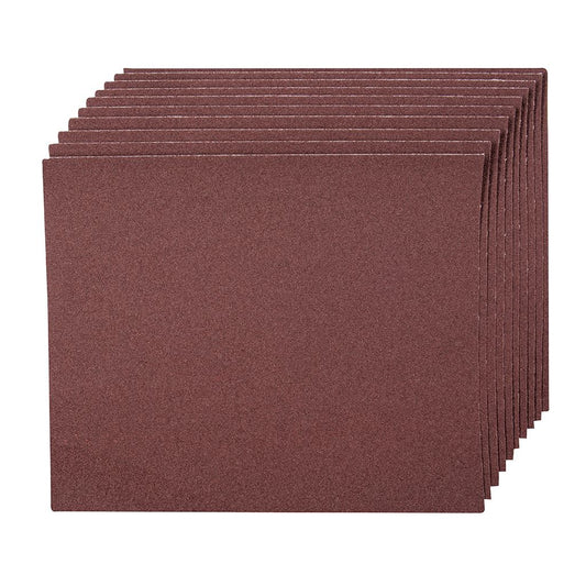 Silverline Emery Cloth Sheets 10pk - 120 Grit