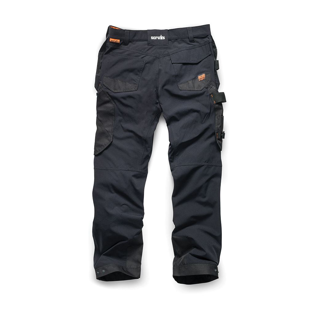 Scruffs Pro Flex Plus Holster Trousers Black - 33R