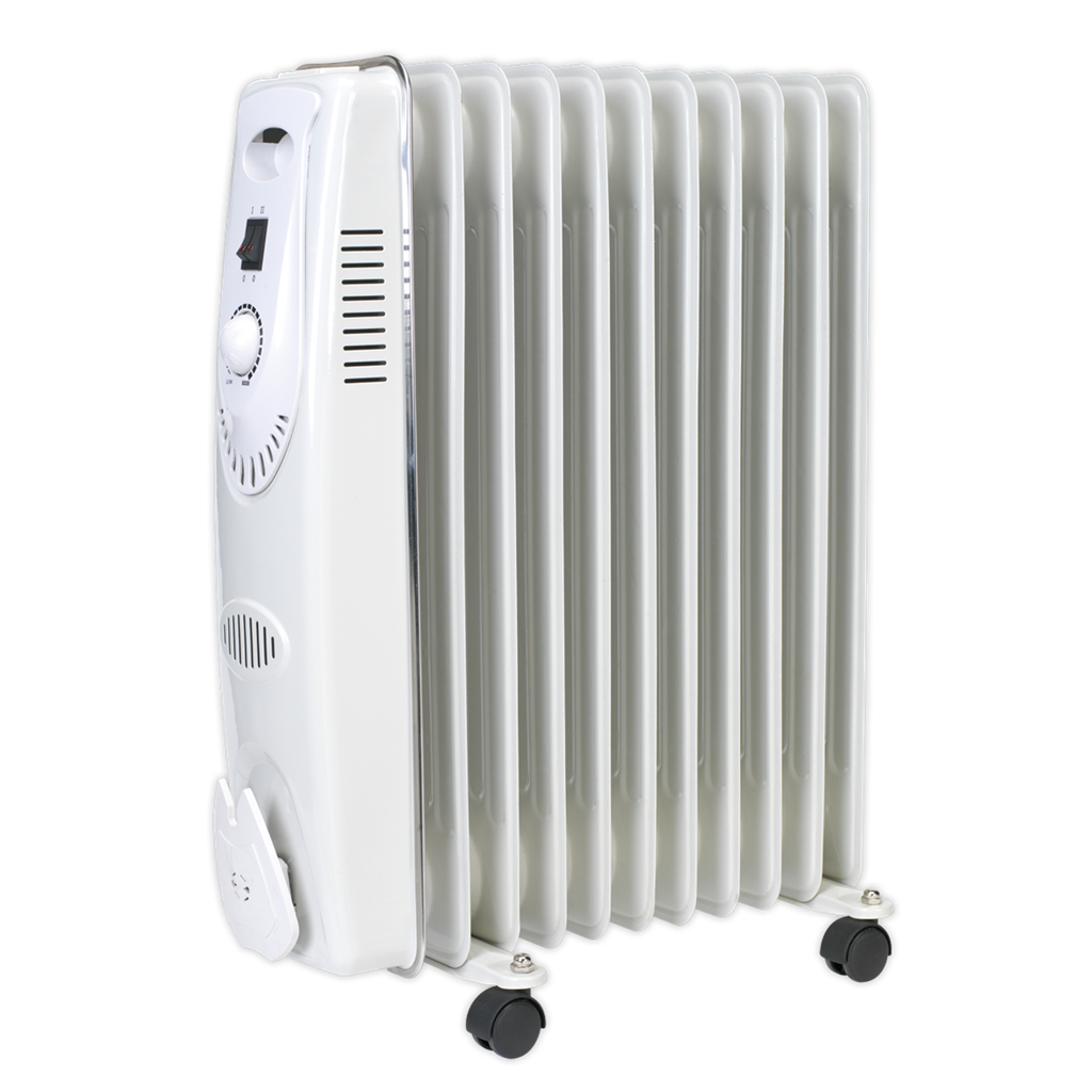 11-Element Oil-Filled Radiator 2500W/230V