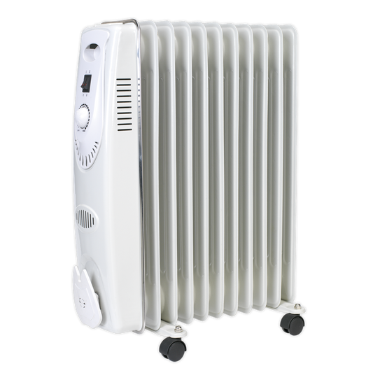 11-Element Oil-Filled Radiator 2500W/230V