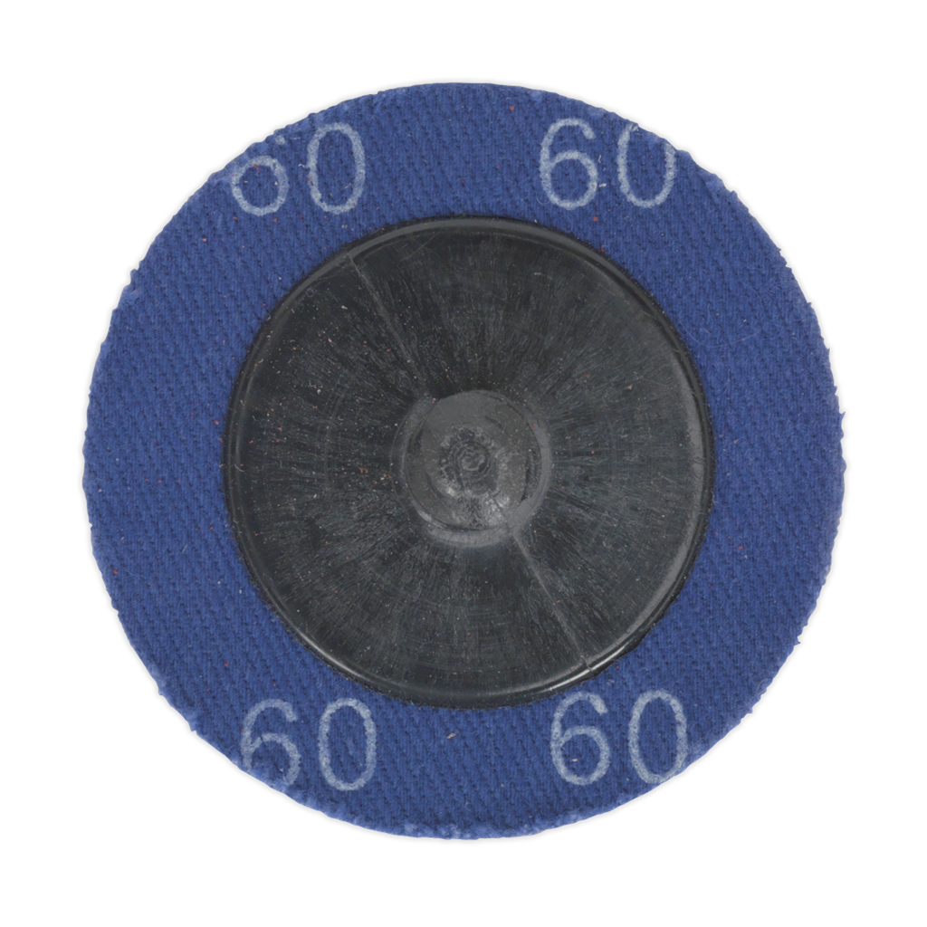 50mm Quick Change Sanding Disc 60Grit - Pack of 10