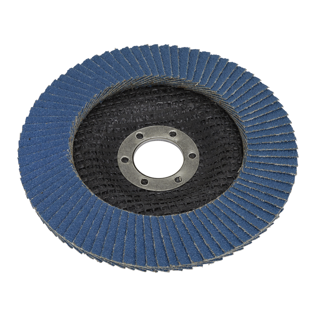 125mm Zirconium Flap Disc 80Grit 22mm Bore