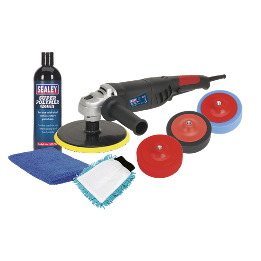 180mm Pro Electric Polisher Kit 1100W/230V