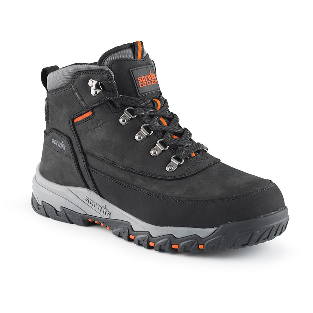 Scruffs Scarfell Safety Boots Black - Size 10 / 44