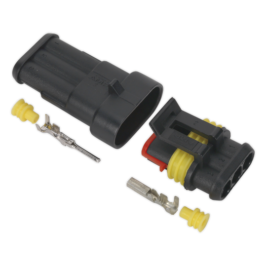 3-Way Superseal Male & Female Connector