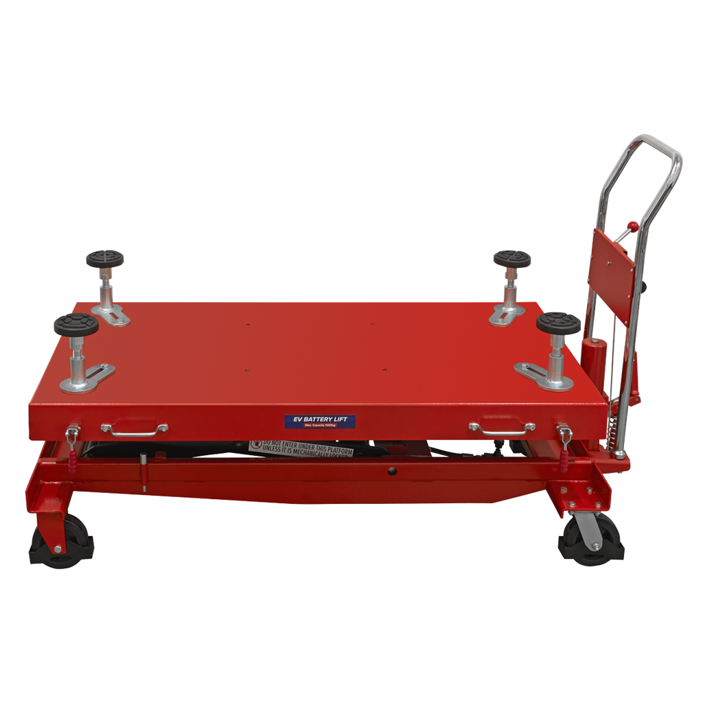 1000kg Capacity EV Battery Lift/Hydraulic Platform Truck High Lift