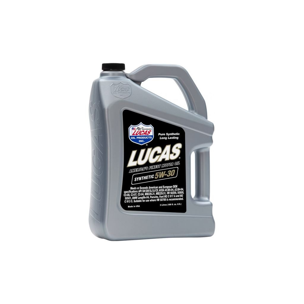 Lucas Oil 5W30 Fully Synthetic Motor Oil - 5 Litre