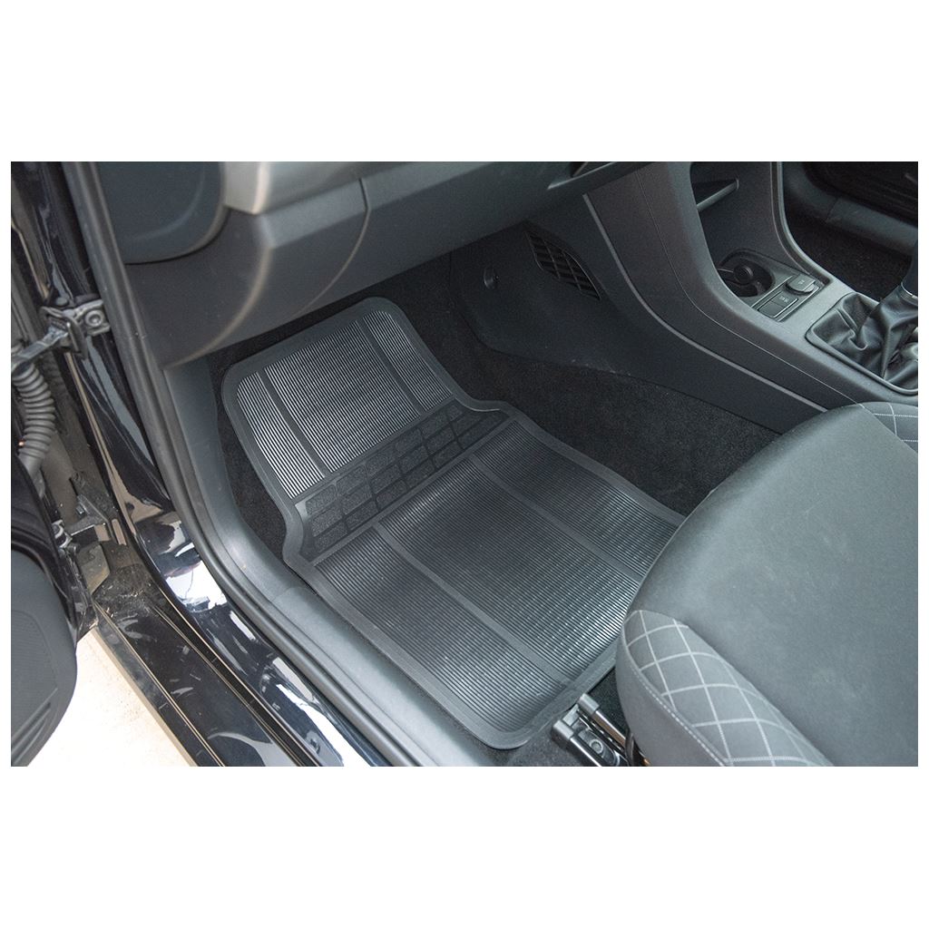 Silverline All-Weather Car Mat Set 4pce - 4pce