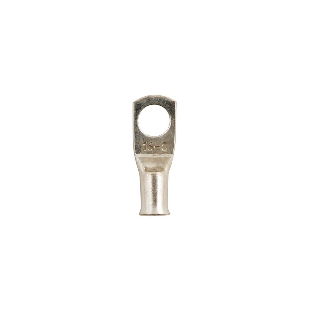 Copper Tube Terminals - 16mm x 8.0mm - Pack Of 20 - 8mm x 16mm