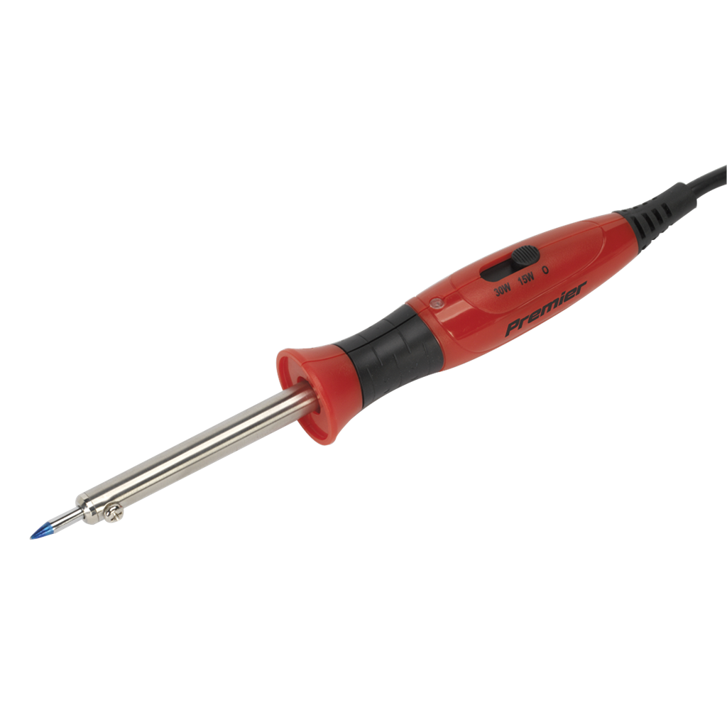 Premier Dual Wattage Professional Soldering Iron with Long-Life Tip 15/30W/230V