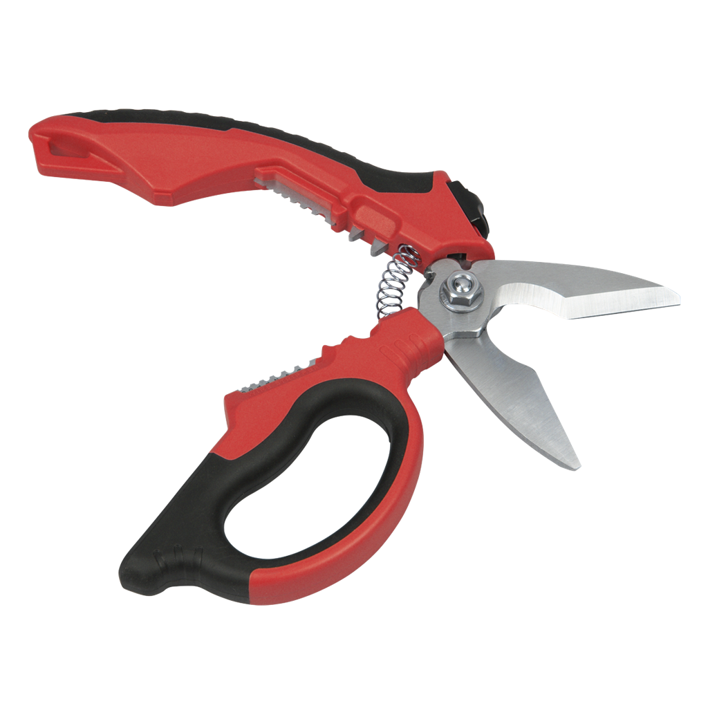 Heavy-Duty Electrician&#39;s Angled Shears 200mm 3-In-1