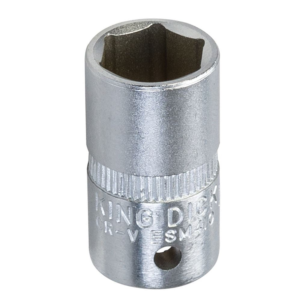 King Dick Socket SD 1/4" Metric 6pt - 10mm