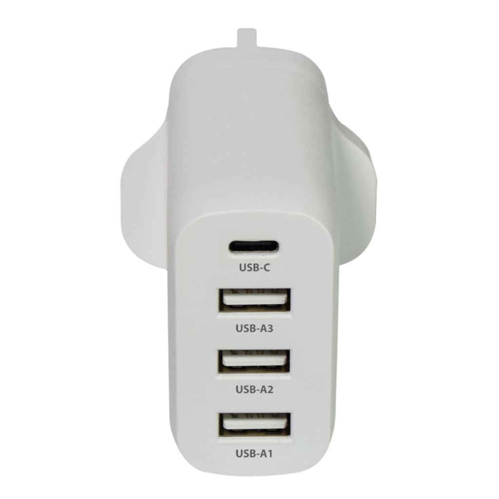 35W 3xUSB-A & USB-C Charger - A+USB-C