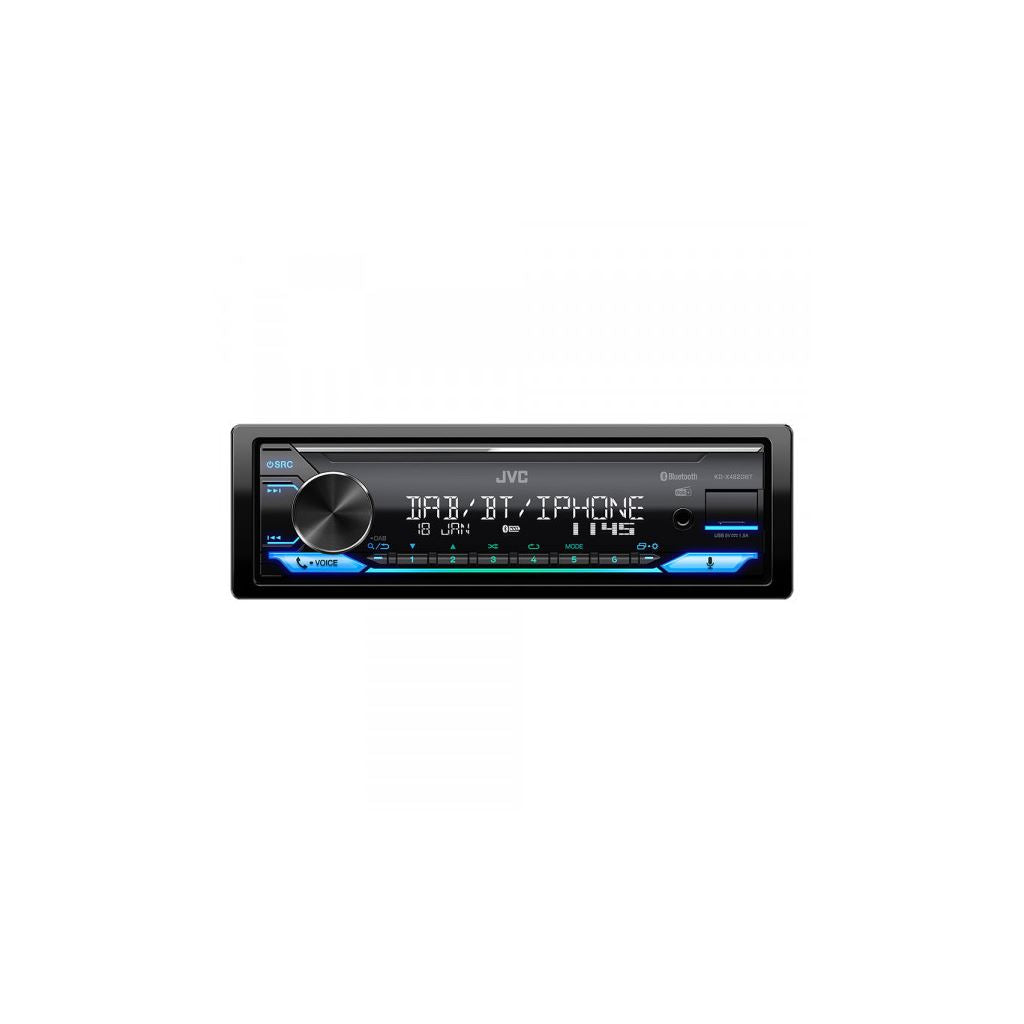 JVC Shallow Media Player, Mechless DAB+  with Bluetooth Phone and Audio streaming
