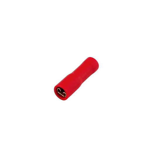 Wiring Connectors - Red - Female Slide-On - 6.3mm - Pack Of 100