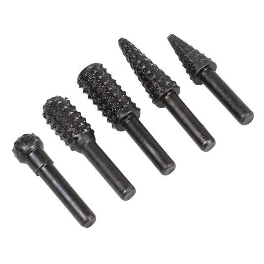 Rotary Burr Rasp Drill Bit Set 5pc