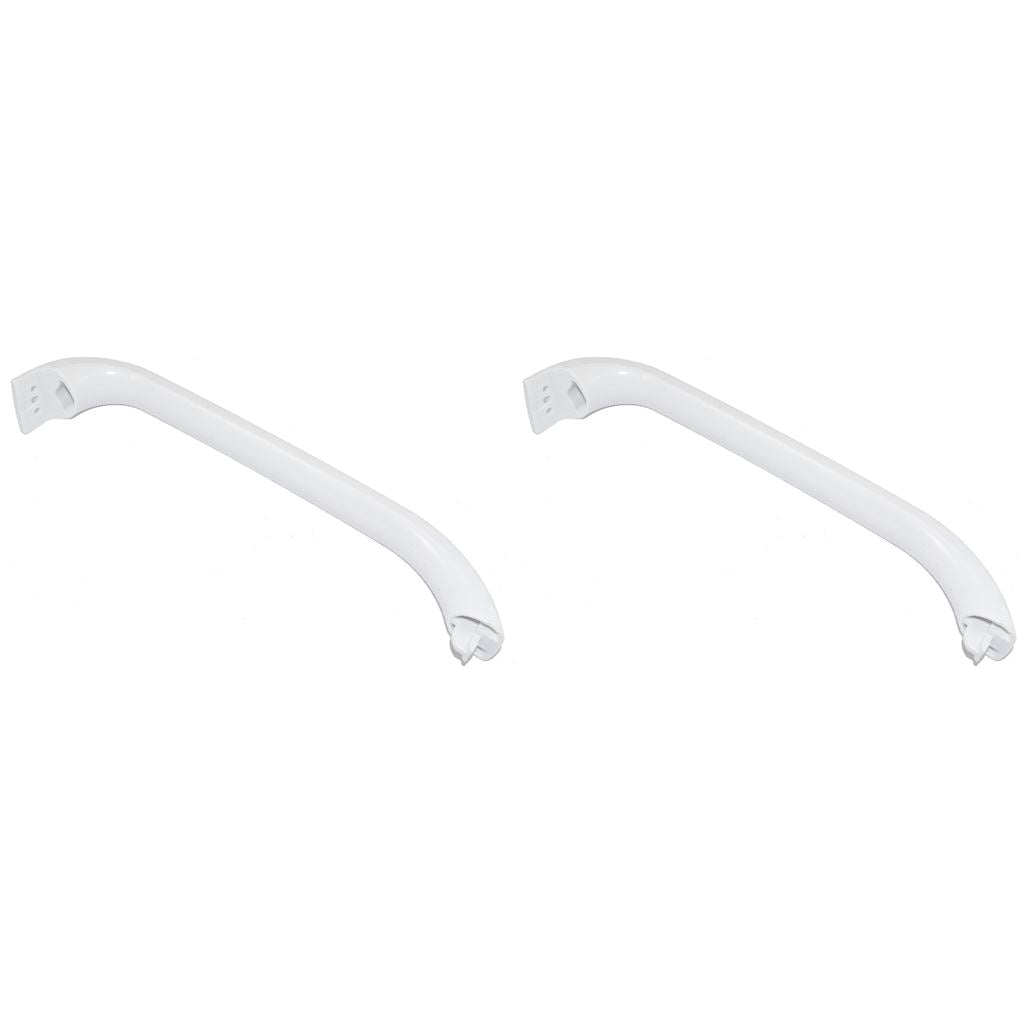 Bosch Compatible Fridge Freezer Door Handle White Pack of 2