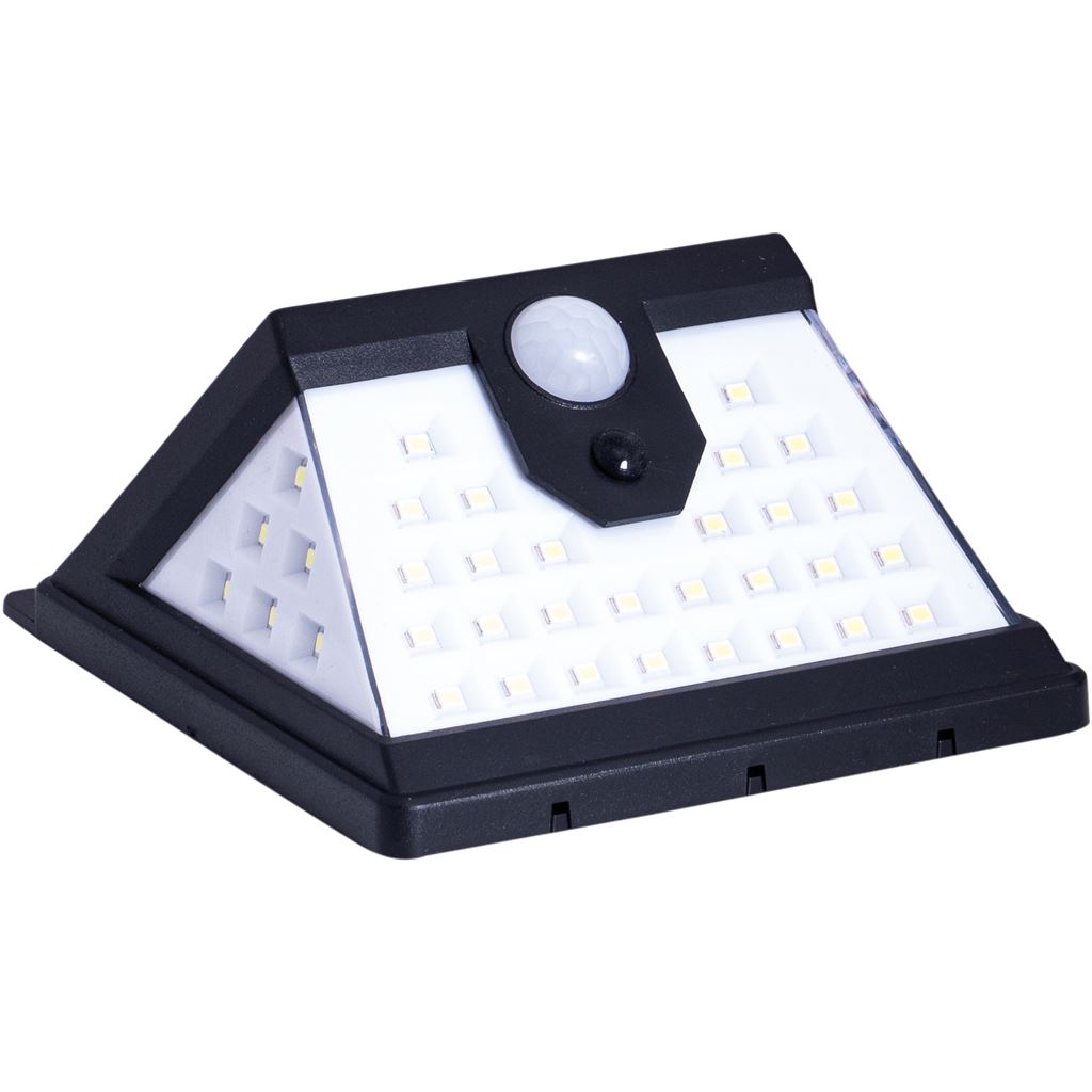 St Helens Home and Garden Solar Powered Motion Sensor Wall Security Light