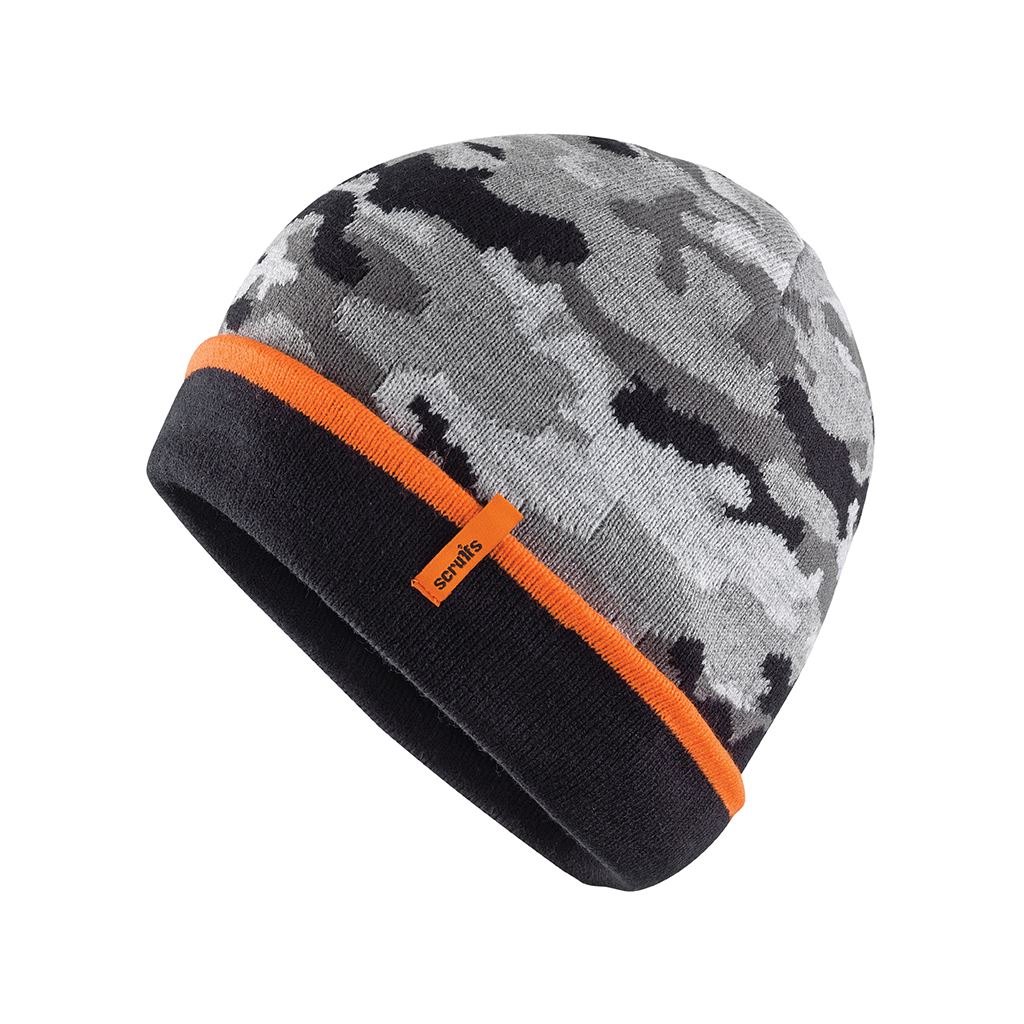 Scruffs Trade Camo Beanie Grey - One Size