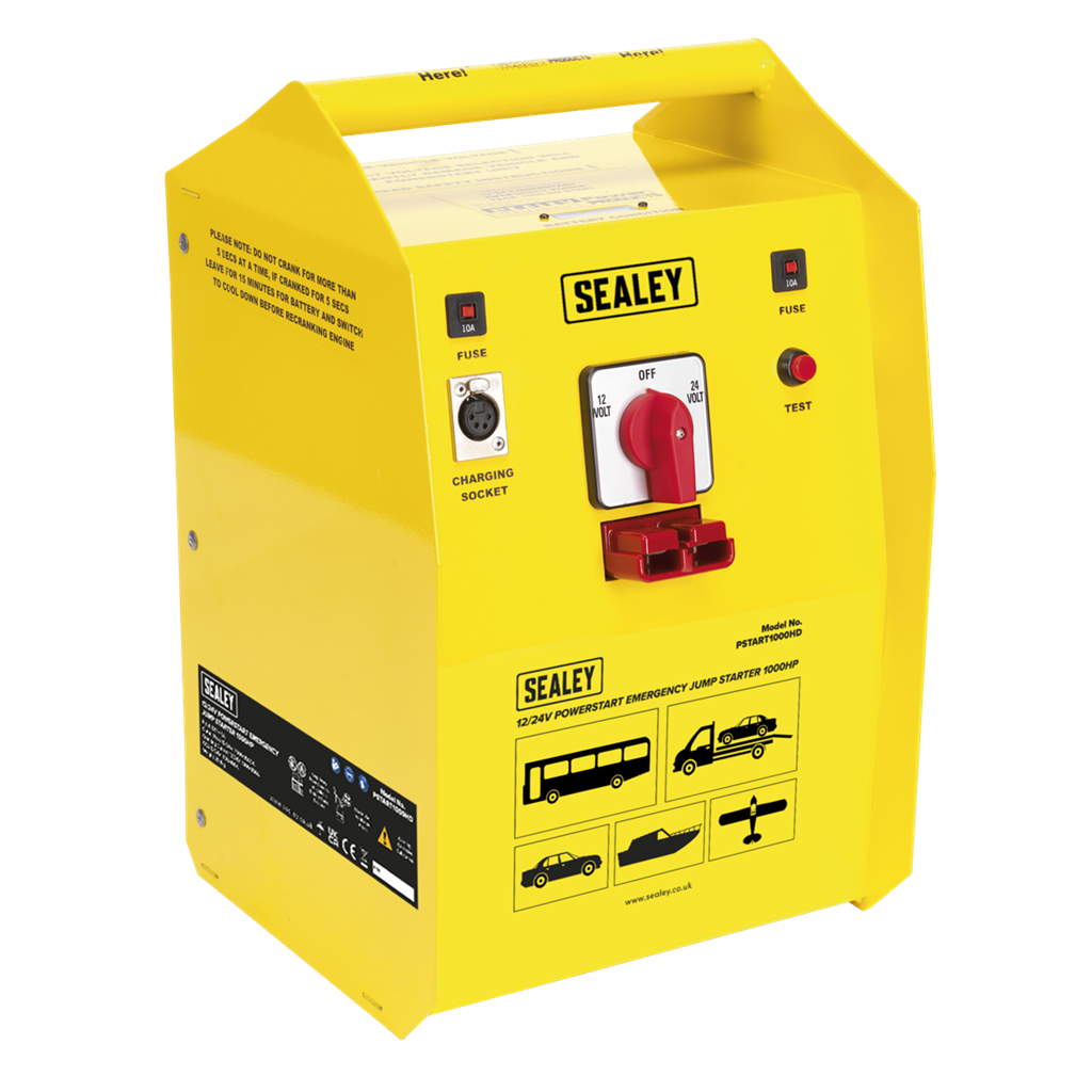 12/24V Emergency Heavy-Duty Jump Starter 1000hp Start