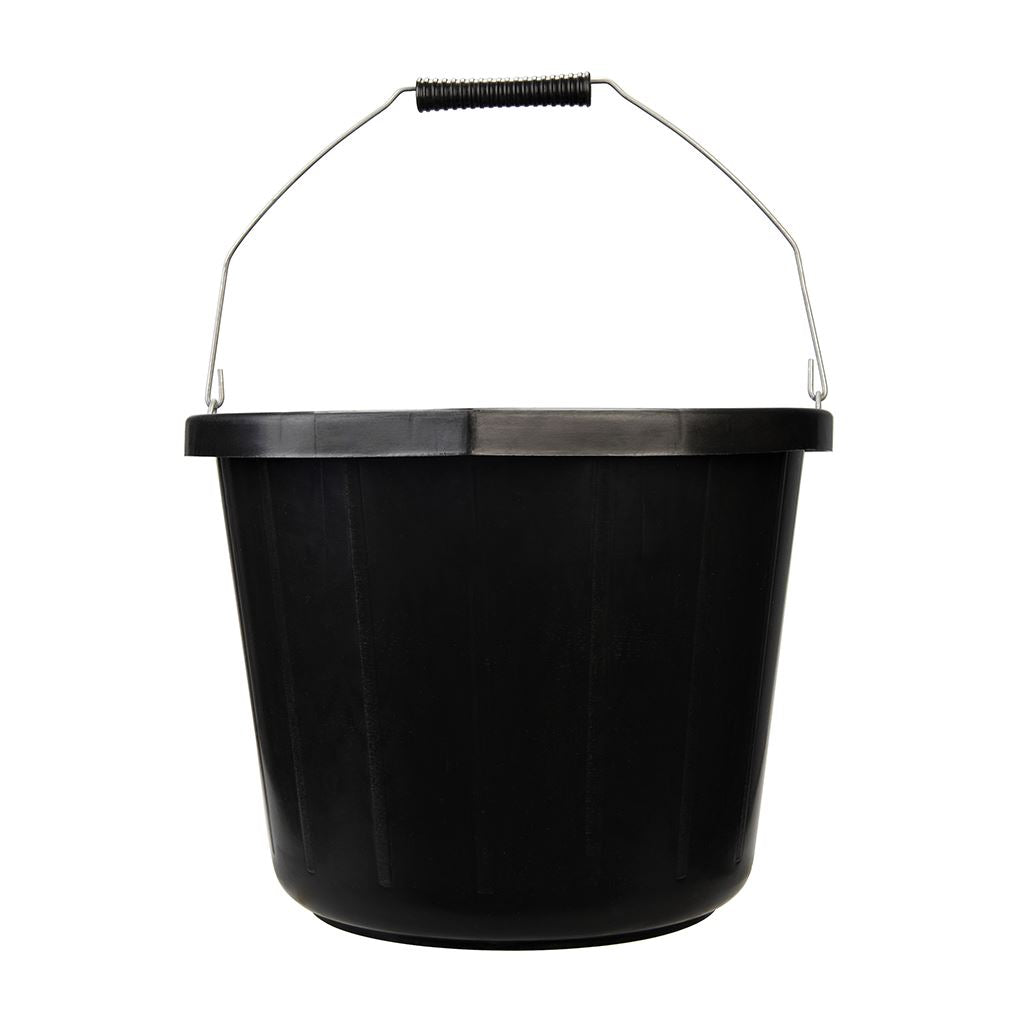 Silverline Heavy Duty Builders Bucket - Black 15Ltr