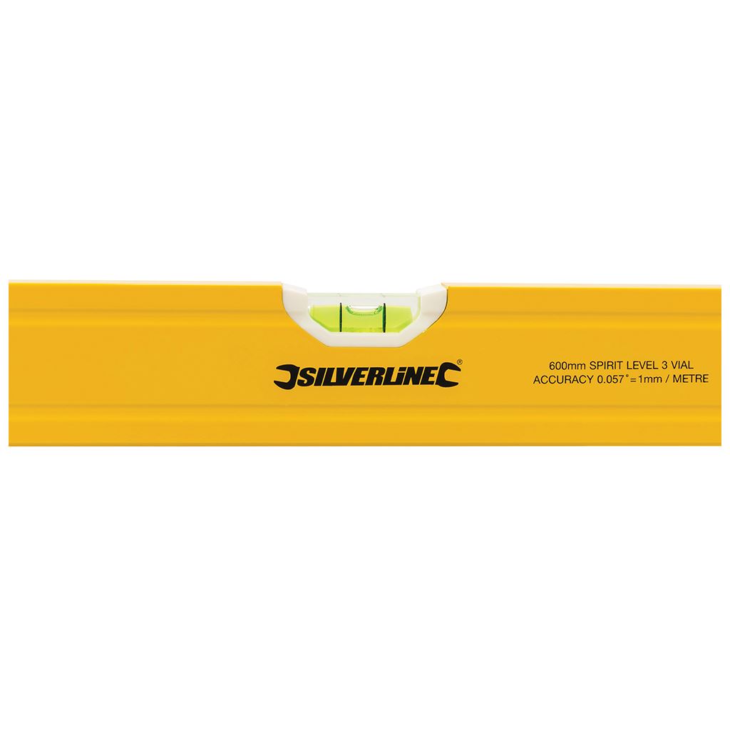 Silverline Spirit Level - 600mm