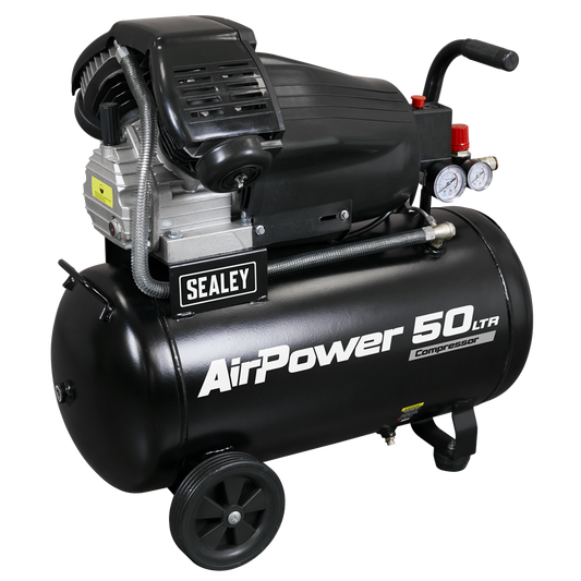 50L V-Twin Direct Drive Air Compressor 3hp