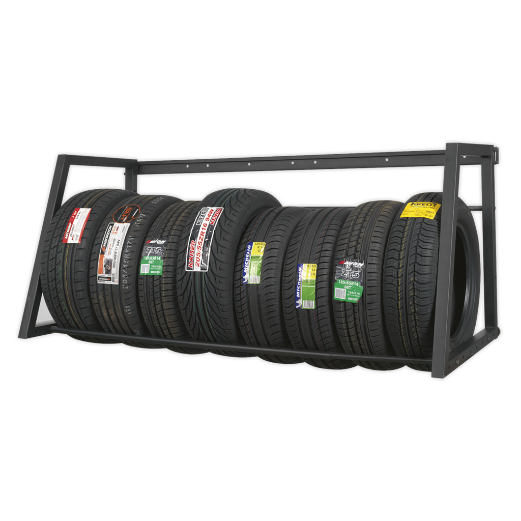 Wall or Floor Mounting Extending Tyre Rack