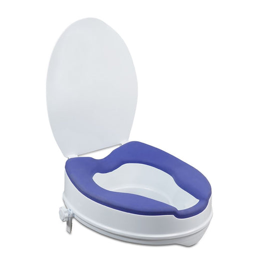 4" Raised Toilet Seat with TPR Padding