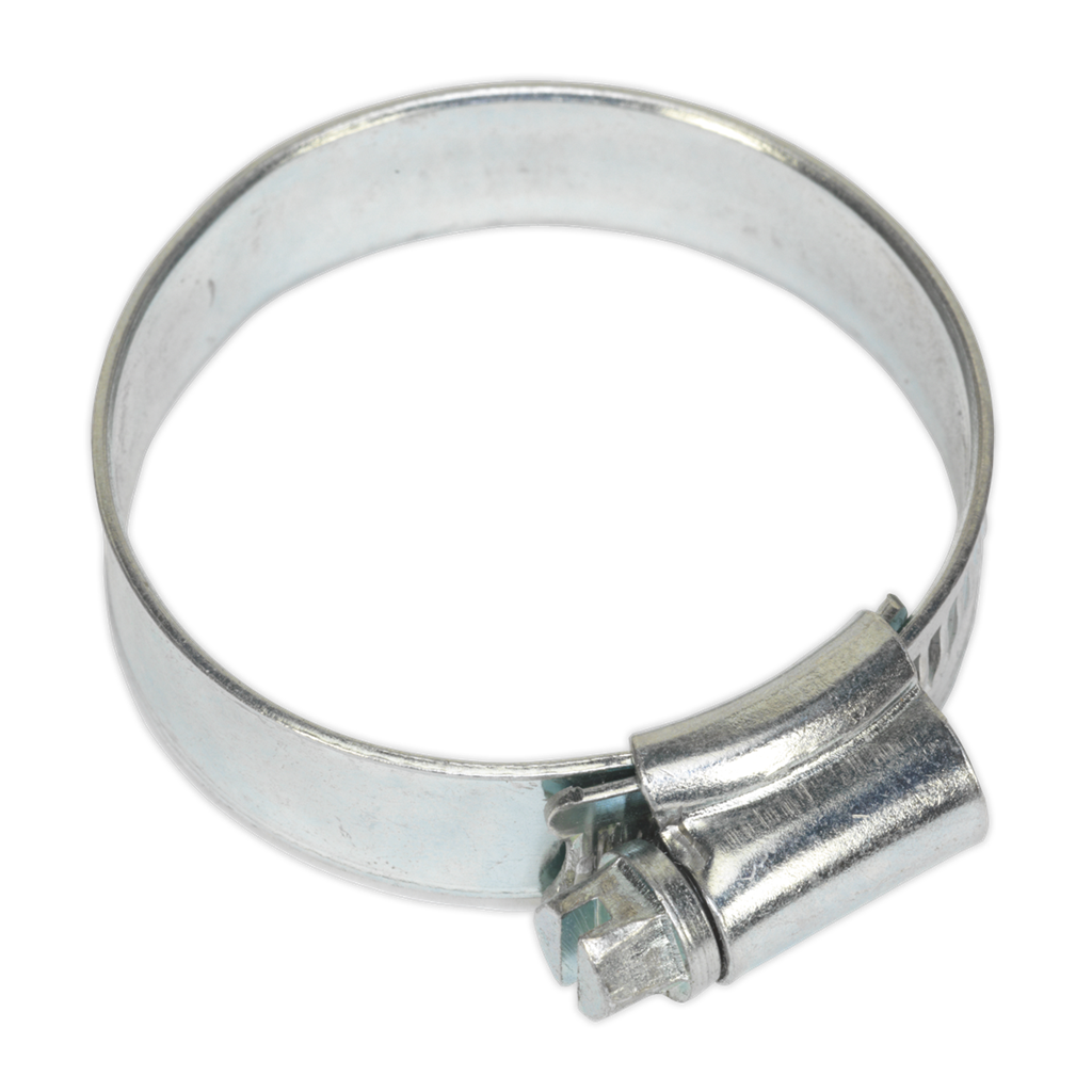 Zinc Plated Hose Clip 32-44mm - Pack of 20