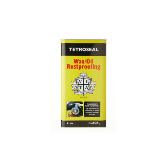 Tetrosyl Tetroseal Wax Oil Rustproof Black - 5 Litre
