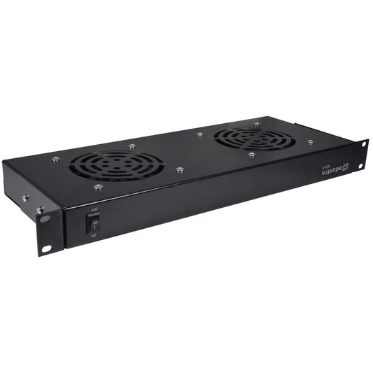 19" Rack Fan Cooling Unit - 1U Dual - CU-2