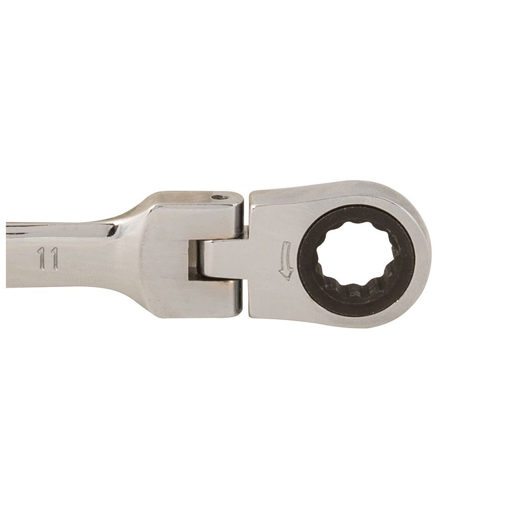 Silverline Flexible Head Ratchet Spanner - 11mm