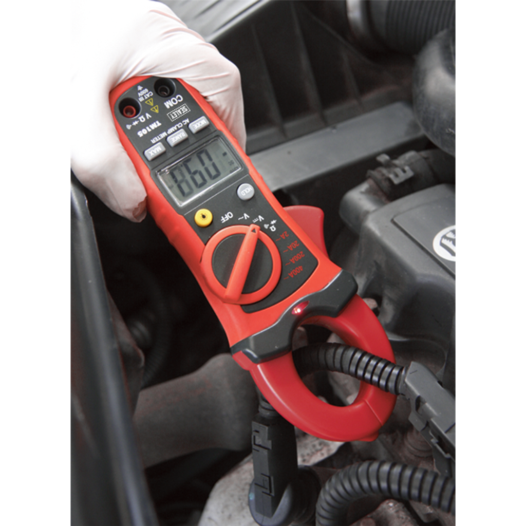 6-Function Professional Auto-Ranging Digital Clamp Meter NCVD