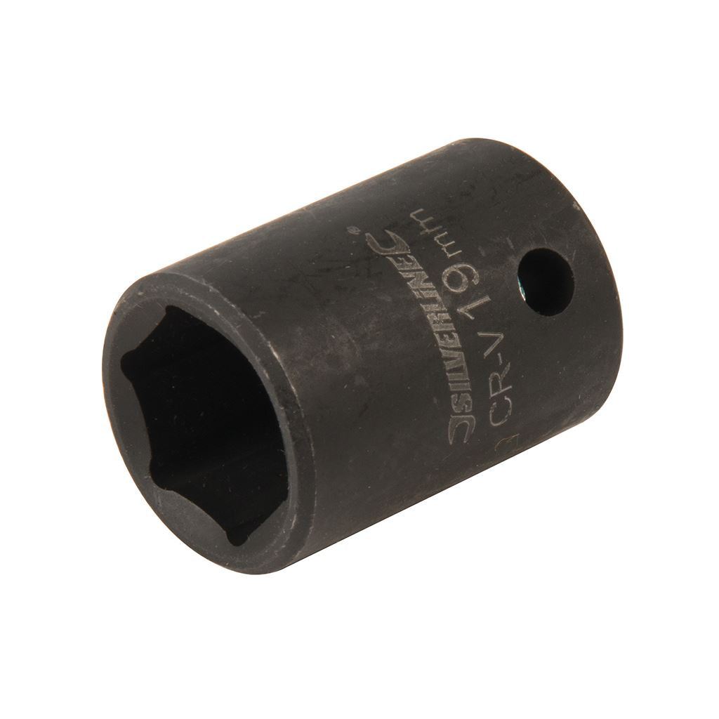 Silverline Impact Socket 1/2" Drive 6pt Metric - 19mm