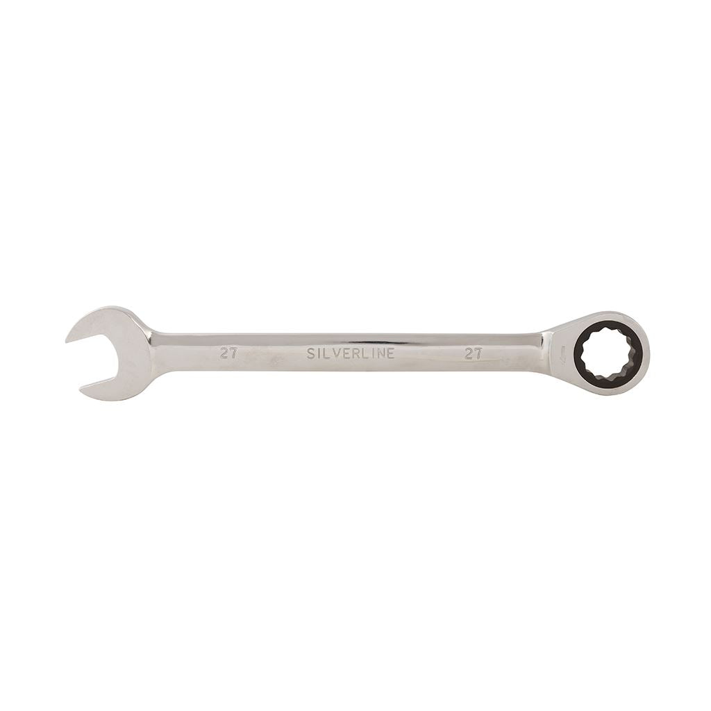 Silverline Fixed Head Ratchet Spanner - 27mm