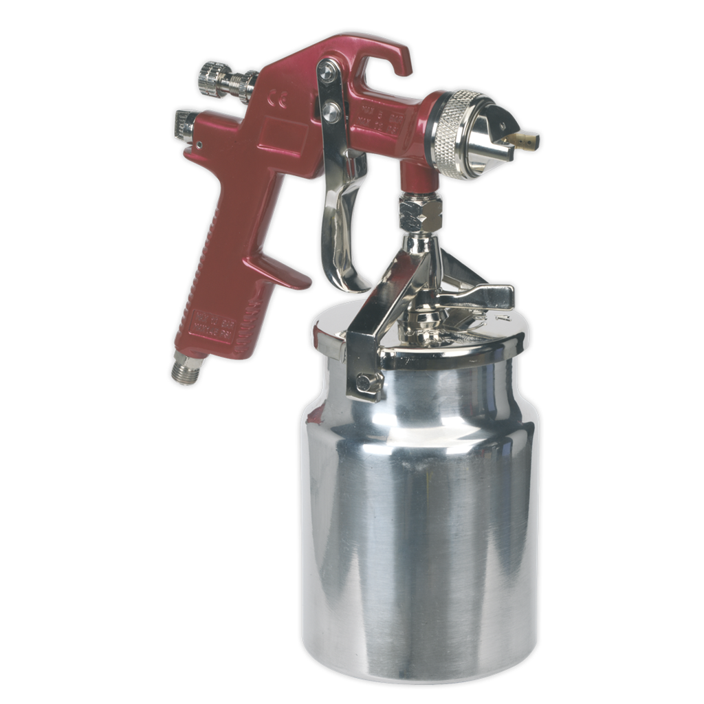 Workshop Series HVLP Suction Feed Spray Gun 1.7mm Set-Up