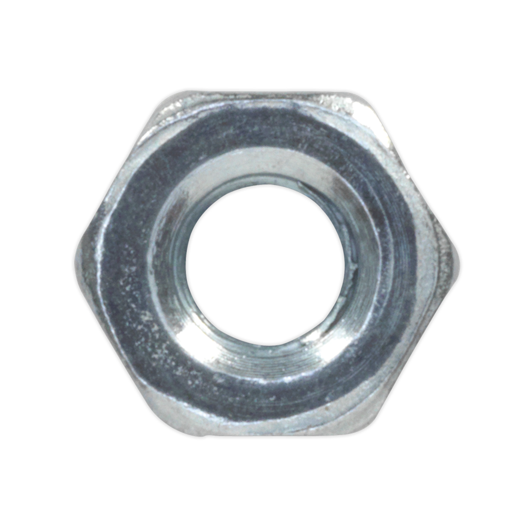 Zinc Plated Steel Nut M3, DIN 934 - Pack of 100