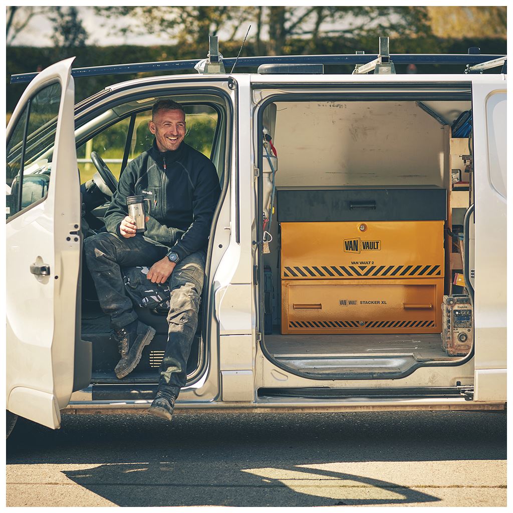 Van Vault Stacker Secure Tool Storage Box 39kg - 910 x 485 x 313mm