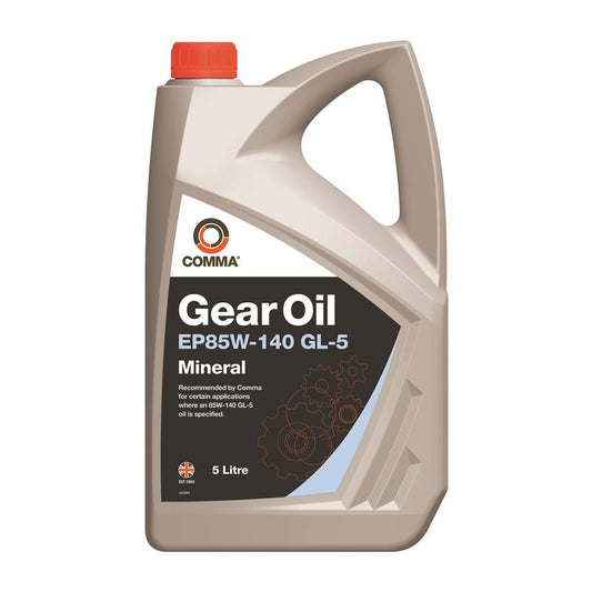 Comma Gear Oil Ep 85W 140 - 5 Litre