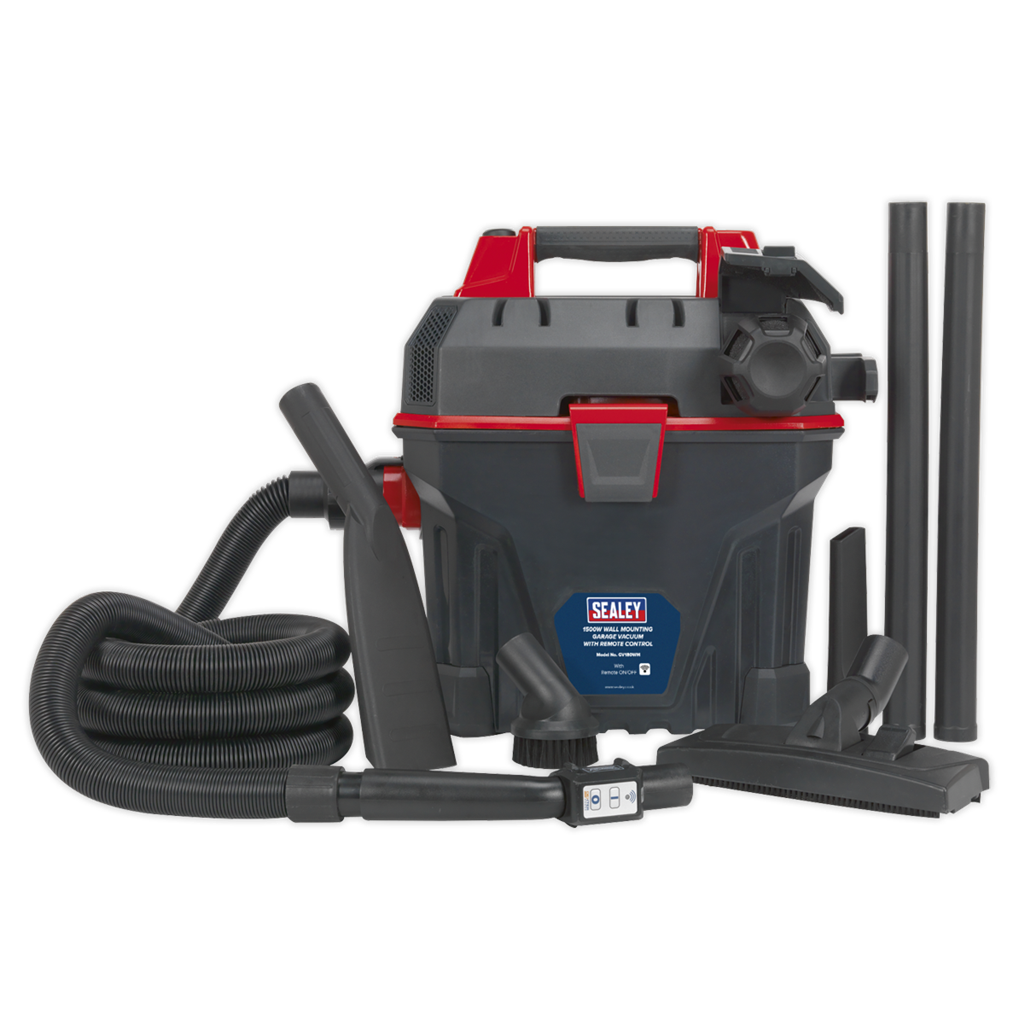 Wall Mounting Garage Vacuum with Remote Control 1500W