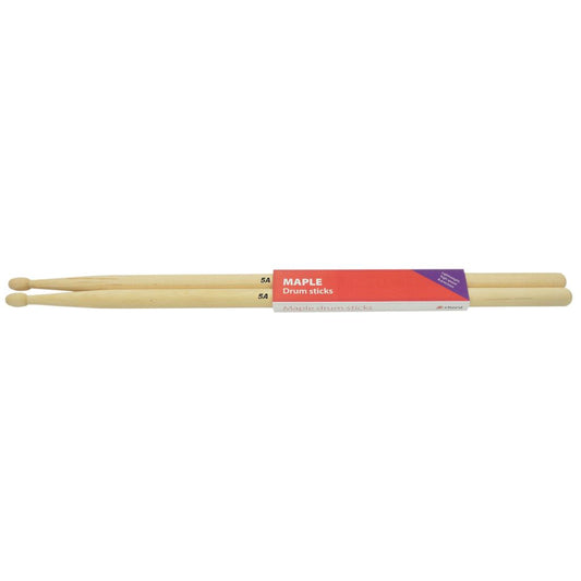 Maple Drum Sticks - 1 Pair - 5AW - M5AW
