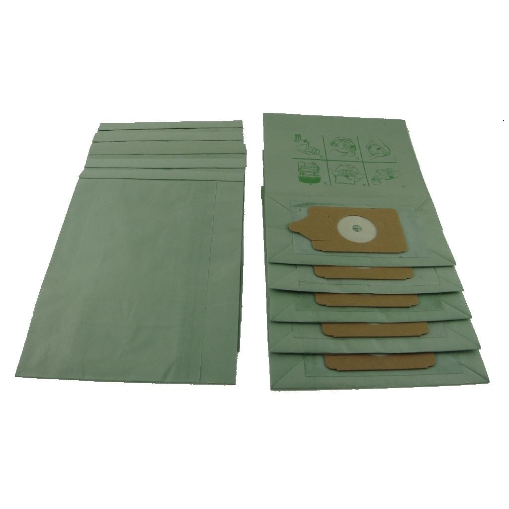 Numatic-Compatible Paper Dust Bags NVM-1CH - Pack of 10 | Fits Henry, Hetty, James & More