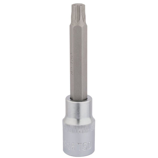 Draper TX-STAR&#174; Socket Bit, 1/2"" Sq. Dr., T50 x 100mm