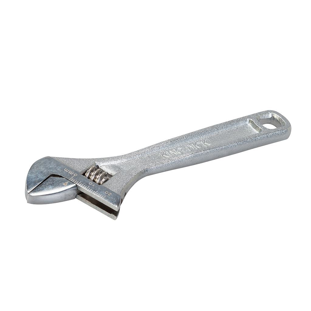 King Dick Adjustable Wrench Chrome - 12"