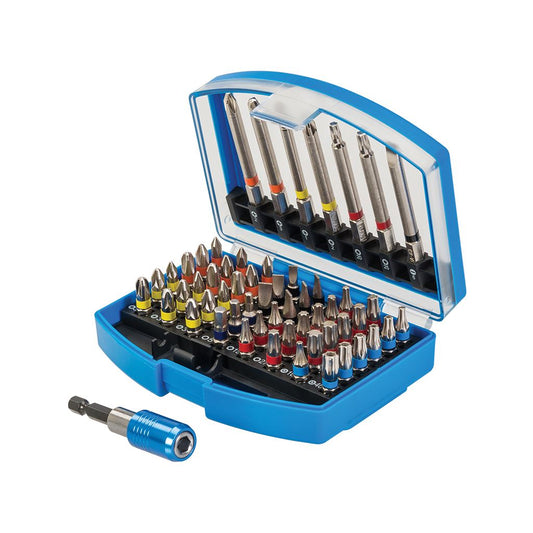 Silverline Colour-Coded Bit Set 56pce - 56pce